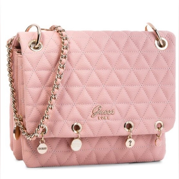 Guess Quilted Charm Crossbody purse - Picture 3 of 13